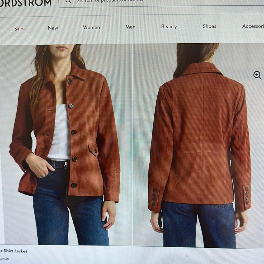 BERNARDO BRAND NEW Women's SUEDE  Jacket
